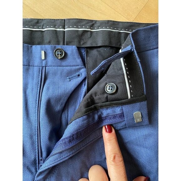 𝅺TIGER of Sweden BNWOT "Thodd" Trouser 48R = US 38 New Blue - Picture 3 of 8